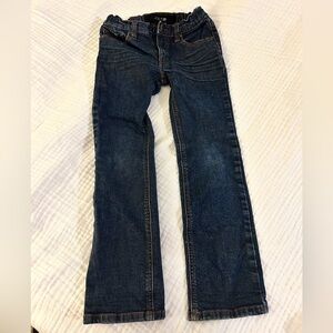 Joe's Jeans boy size 7 Dakota jeans 5 pocket adjustable elastic tab in waist EUC